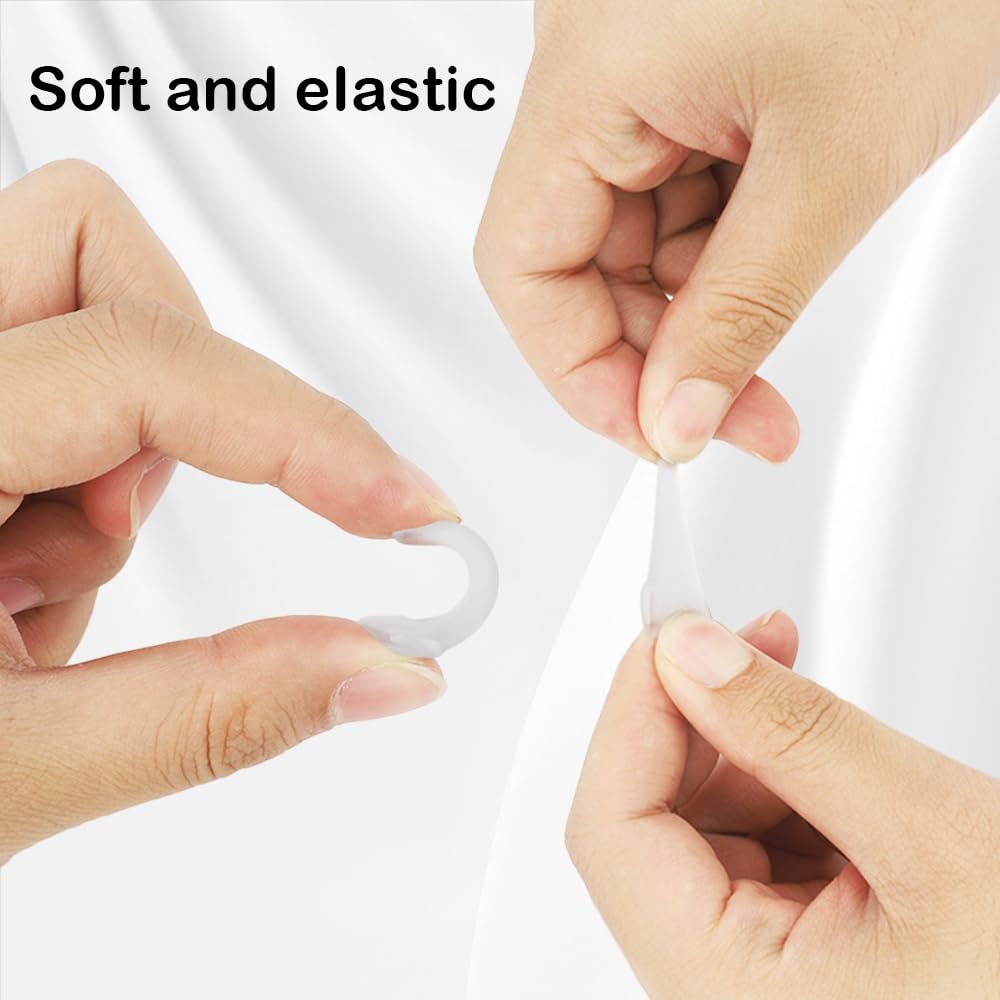 Anti-Slip Eyeglass Ear Grips & Hooks - Secure Fit for Glasses - Perfect for Sports, Reading & Active Lifestyles