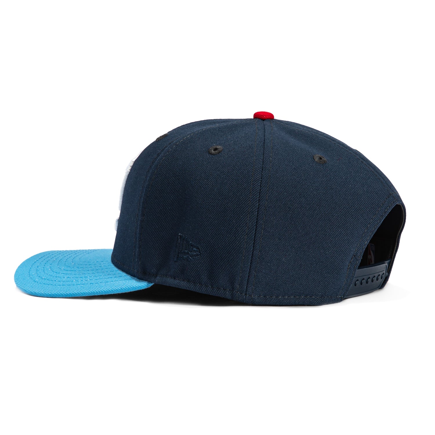 New Era 9Seventy Los Angeles Clippers LA Stretch Snapback Hat - Navy & Light Blue Adjustable Baseball Cap for Men & Women - Perfect for Sports Games, Streetwear Fashion & Everyday Wear