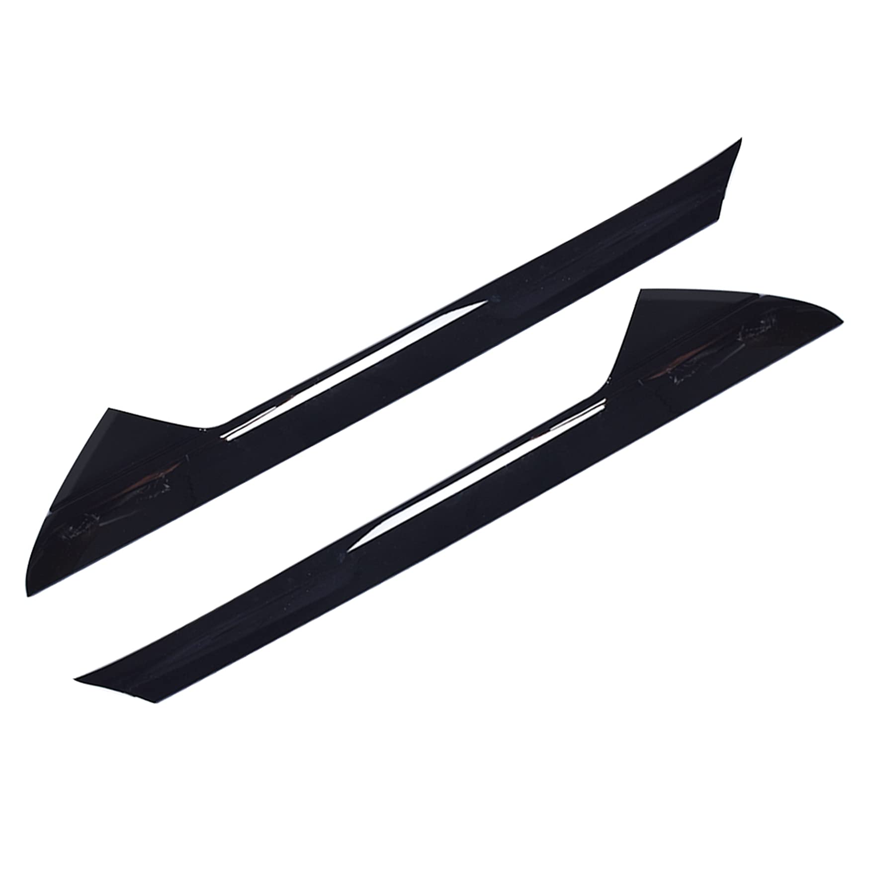 2011-2019 Ford Explorer Front Windshield Pillar Trim Molding - Black Left Driver & Right Passenger Side Replacement (BB5Z-7803145-AA/BB5Z-7803144-AA) - Perfect for Car Restoration & Weather Protection