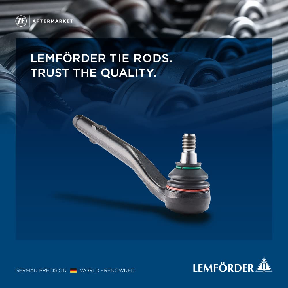 Lemfoerder 2942101 Steering Tie Rod Assembly - Premium Replacement for BMW, Mercedes, Audi - Durable & Precision Fit - Ideal for Smooth Steering & Enhanced Vehicle Control