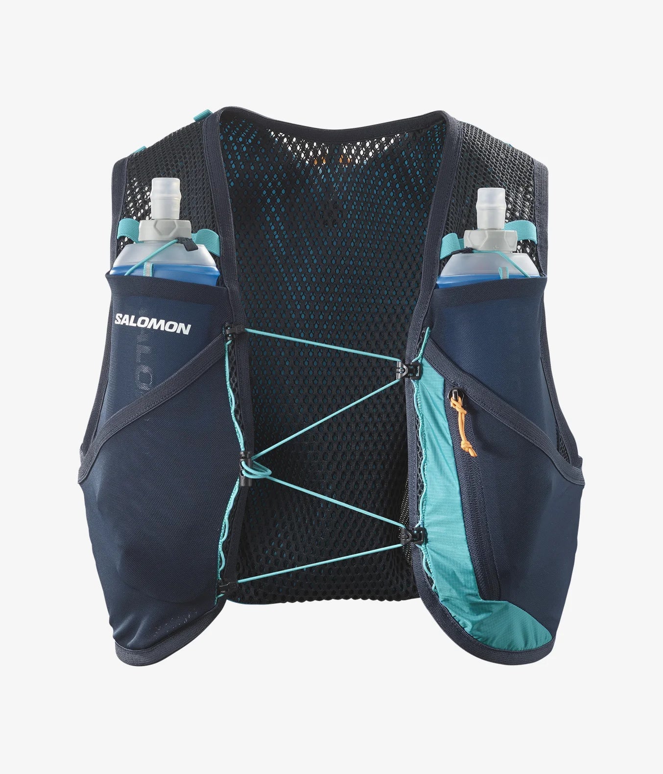 Active Skin 4 Running Hydration Vest with Water Flasks - Lightweight Breathable Unisex Trail Running Gear for Marathon, Hiking & Outdoor Sports