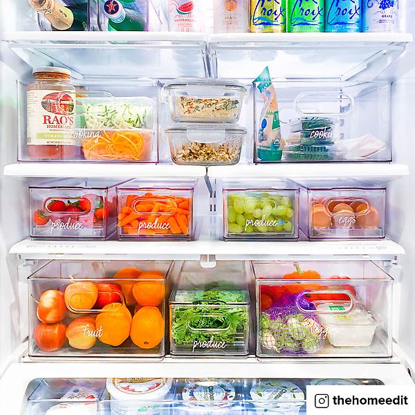 Egg Storage Container - Stackable Plastic Egg Holder for Refrigerator - Perfect for Kitchen Organization & Fresh Egg Storage