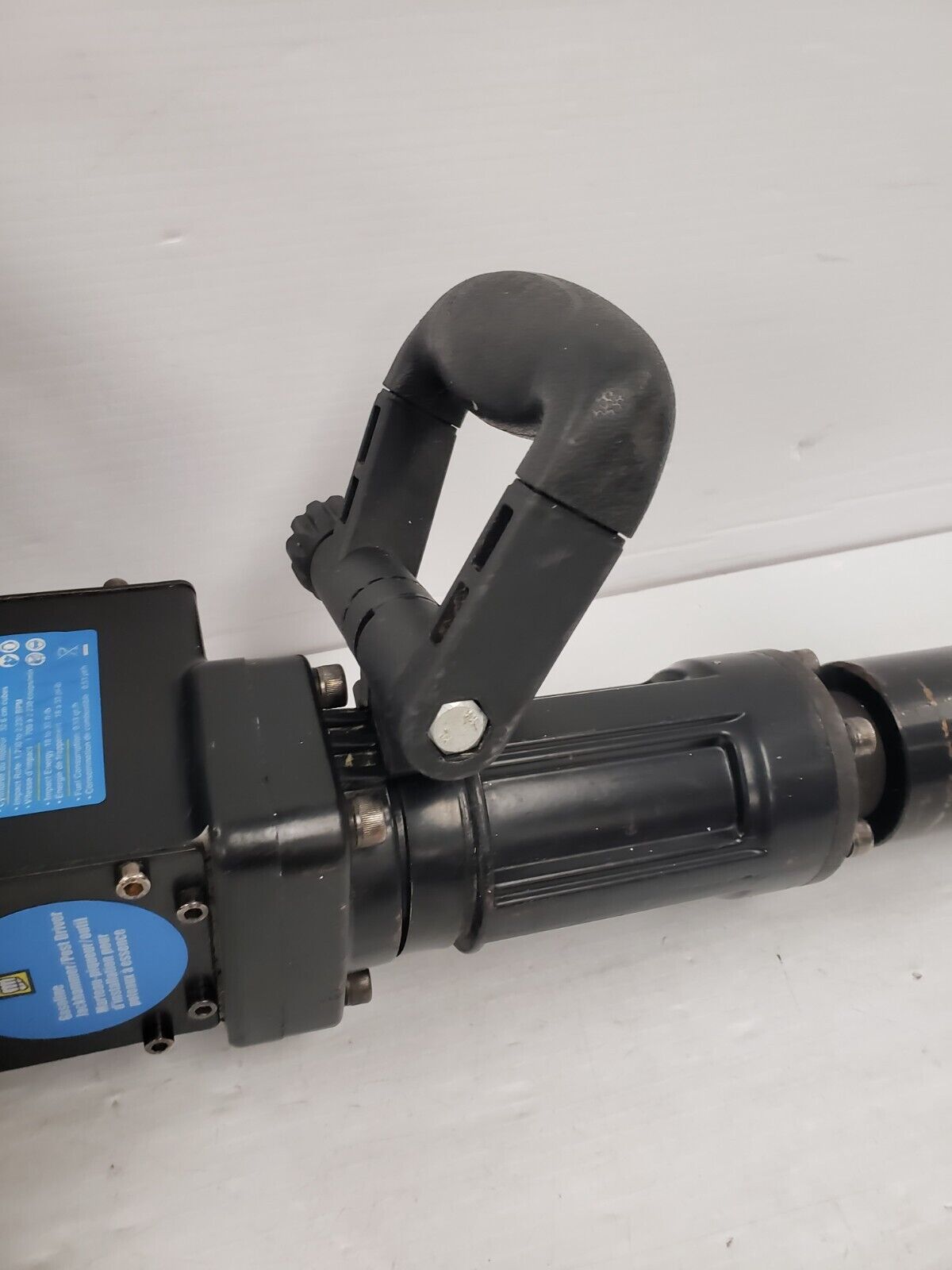 Powerfist Gasoline Jackhammer & Post Driver - Heavy Duty Demolition Tool for Concrete Breaking & Fence Post Installation - Perfect for Construction, Landscaping & DIY Projects