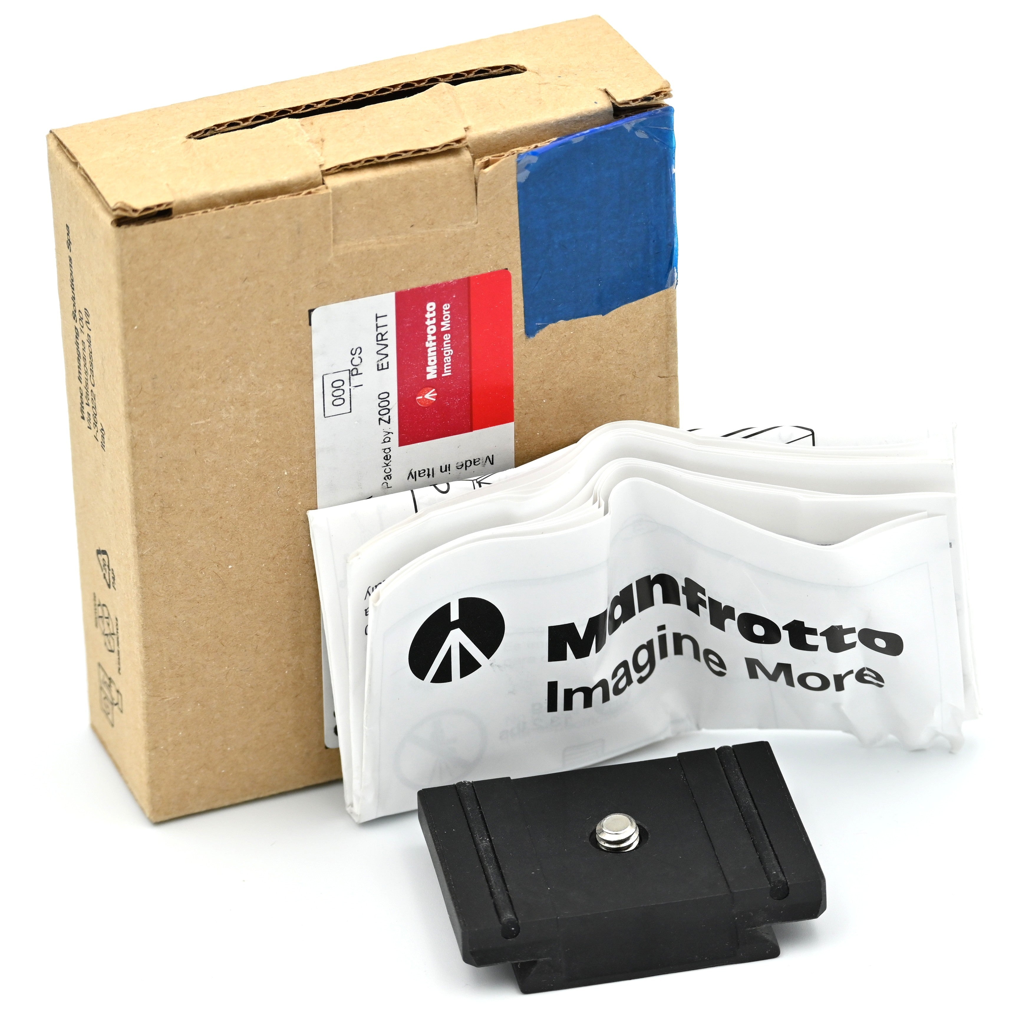 Manfrotto 200LT PL PRO Quick Release Plate - RC2 & Arca Swiss Compatible Tripod Mount | Open Box Deal | Perfect for DSLR Cameras, Video Rig & Photography Equipment