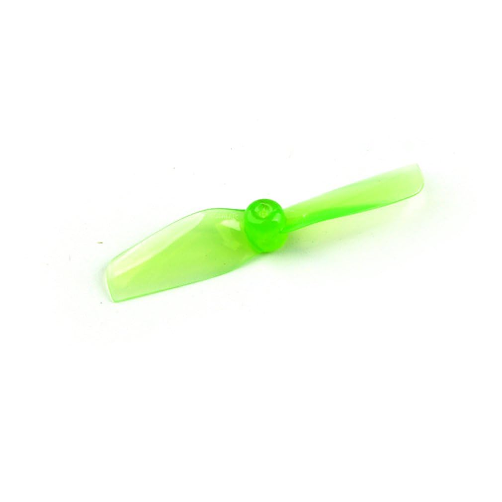 **HQPROP 40mm 2-Blade PC Micro Whoop Propeller for Happymodel Tiny Whoop Drones - Compatible with Moblite7, FPV Racing, Freestyle (4 Pairs/8 Pieces) - Durable & Lightweight for Indoor and Outdoor Flying**