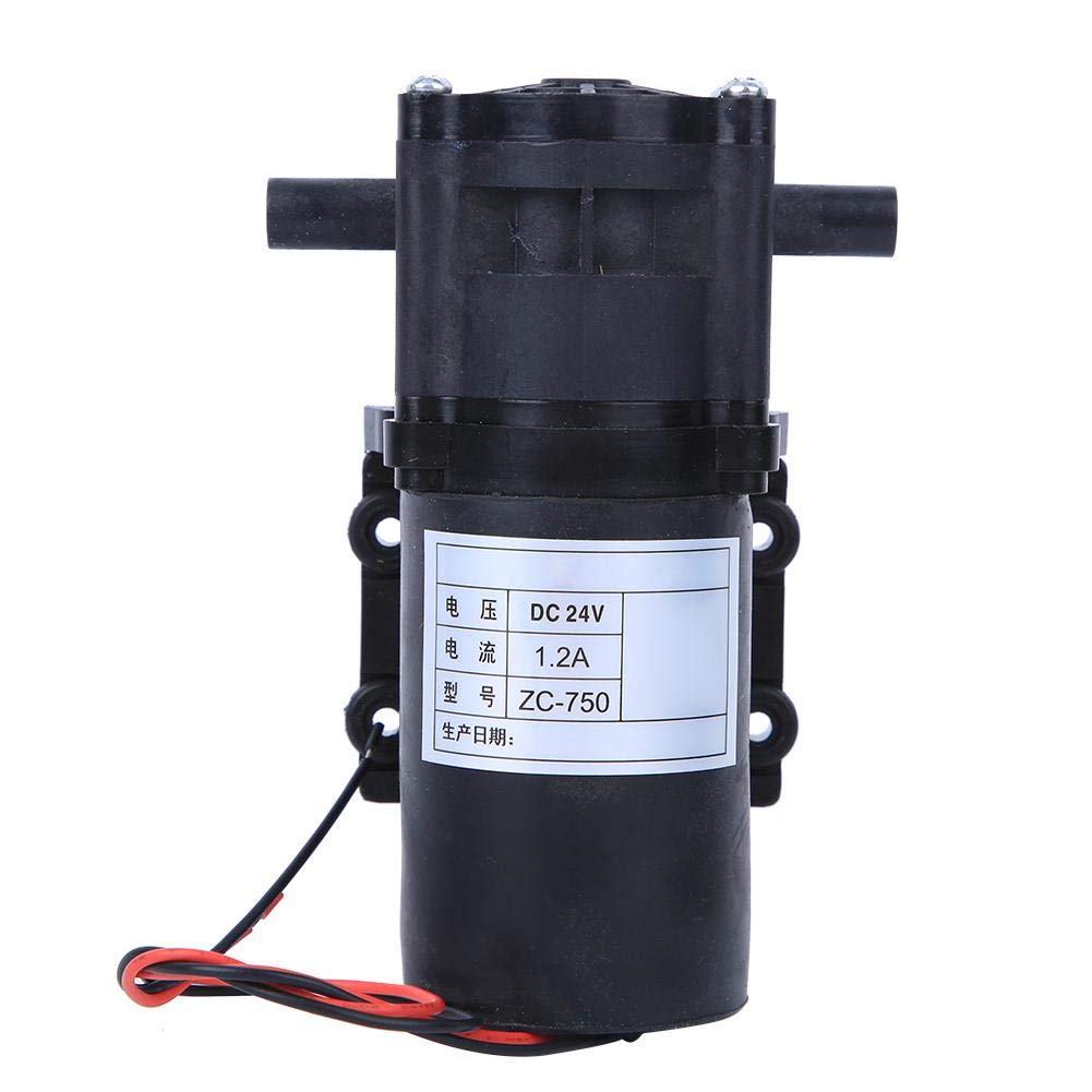 24V DC Self-Priming Diaphragm Water Pump ZC-750 - Fresh Water Transfer for Purifiers, Filling Machines | Valentine's Day Carnival Special | Ideal for Home Water Systems & Small Industrial Applications