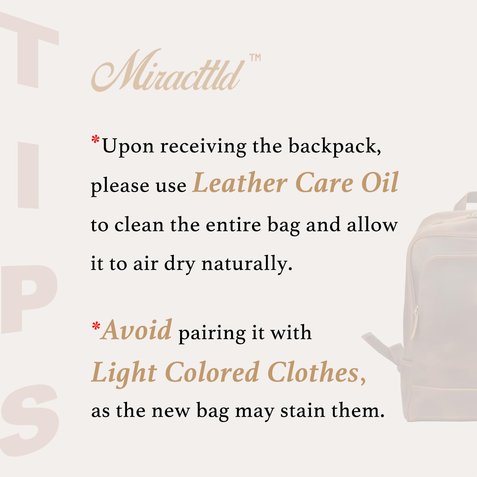 Premium Genuine Leather Backpack for Men - 15.6 Inch Laptop Bag - 100% Top-Grain Madagascar Leather - Brown Medium Size Business & Travel Backpack - Perfect for Work Commute, College & Weekend Getaways