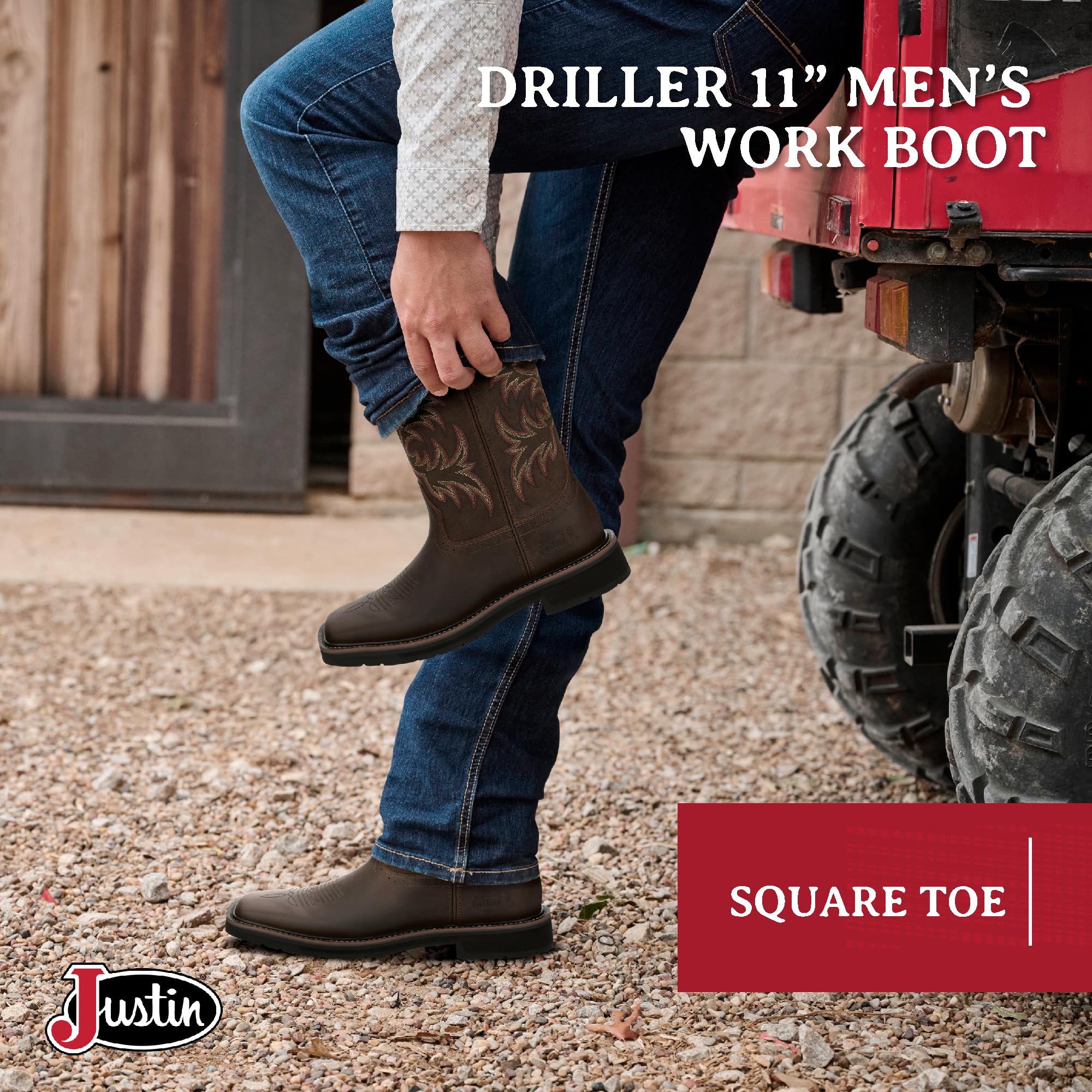 Justin Men's Driller 11