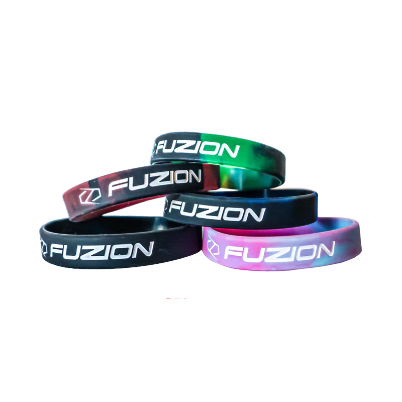 Fuzion Wristband 3 Pack - Sweat Absorbent Sports Wristbands for Basketball, Tennis & Workout - Comfortable & Durable Fitness Accessories