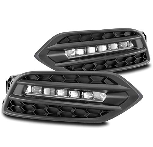 2019-2021 Honda HR-V LED Fog Lights - Durable Bumper Driving Lights with Chrome Finish | Perfect for Night Driving, Off-Road Adventures & Bad Weather Conditions
