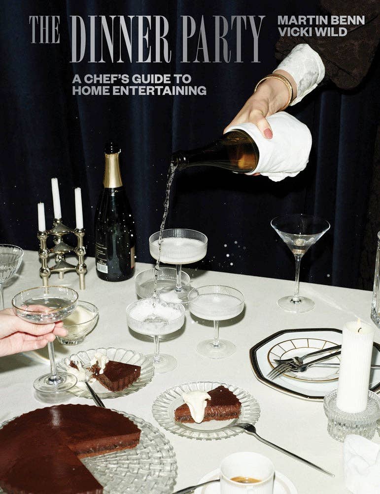 The Dinner Party by Chronicle Books - Elegant Hosting Guide for Memorable Gatherings & Dinner Parties
