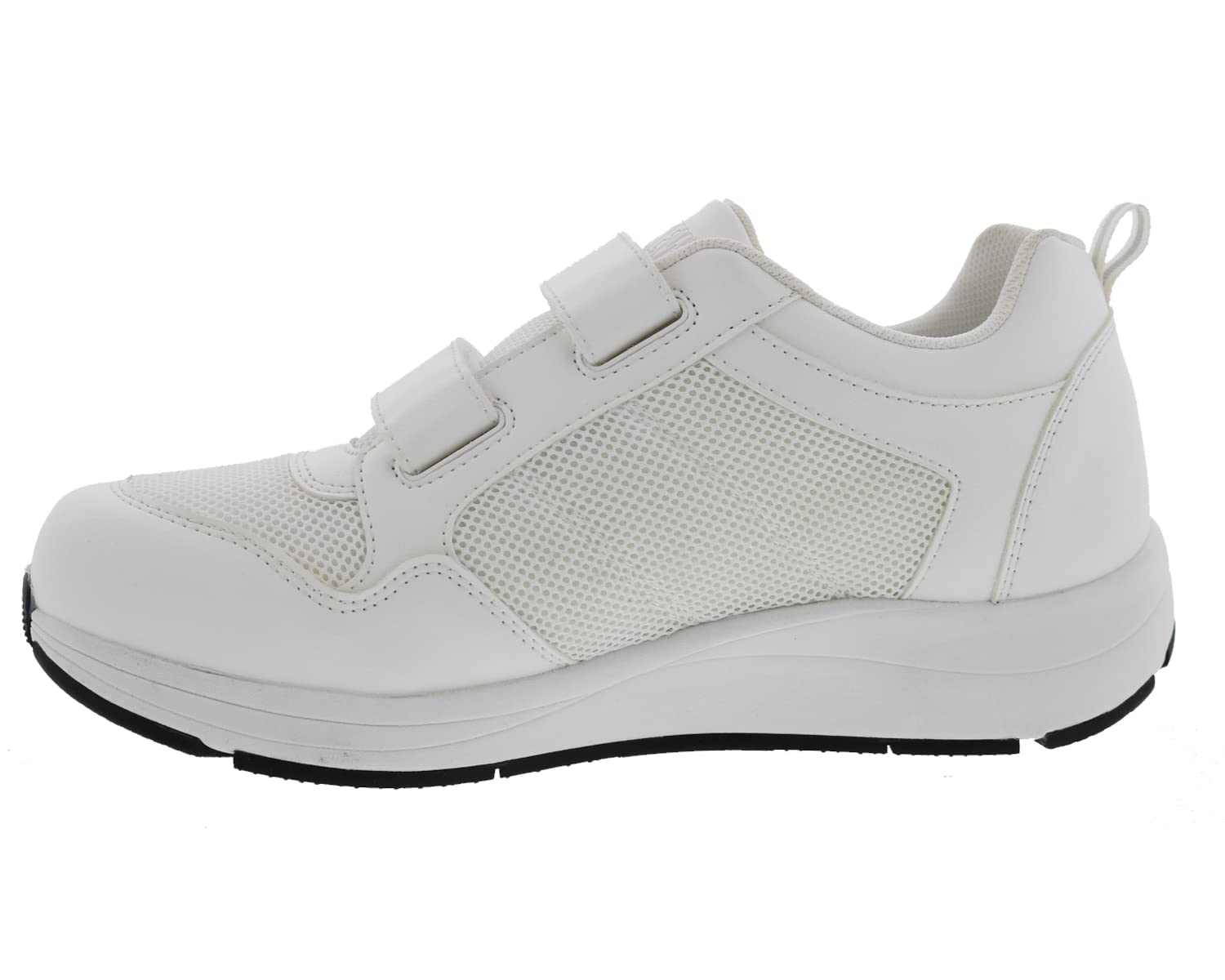 Drew Contest Men's Slip-Resistant Athletic Shoes with Hook & Loop Closure - Perfect for Running, Gym Workouts & Outdoor Activities