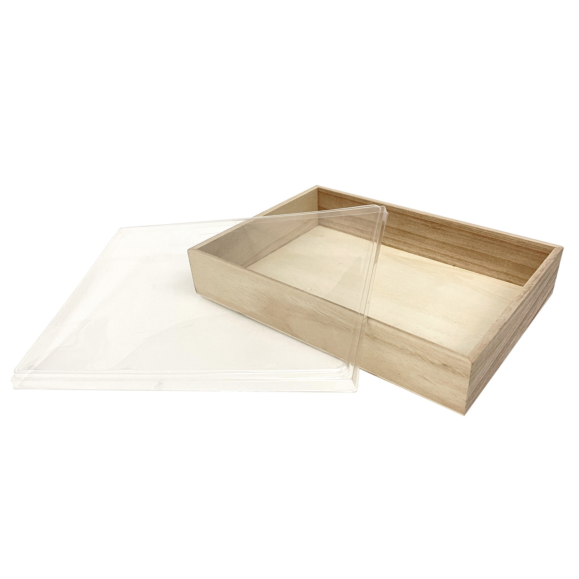 Tree Choice 11 x 7.8 Inch Rectangular Clear View Window Lids (25 Count/Case) - Perfect for Food Storage, Meal Prep & Takeout Containers