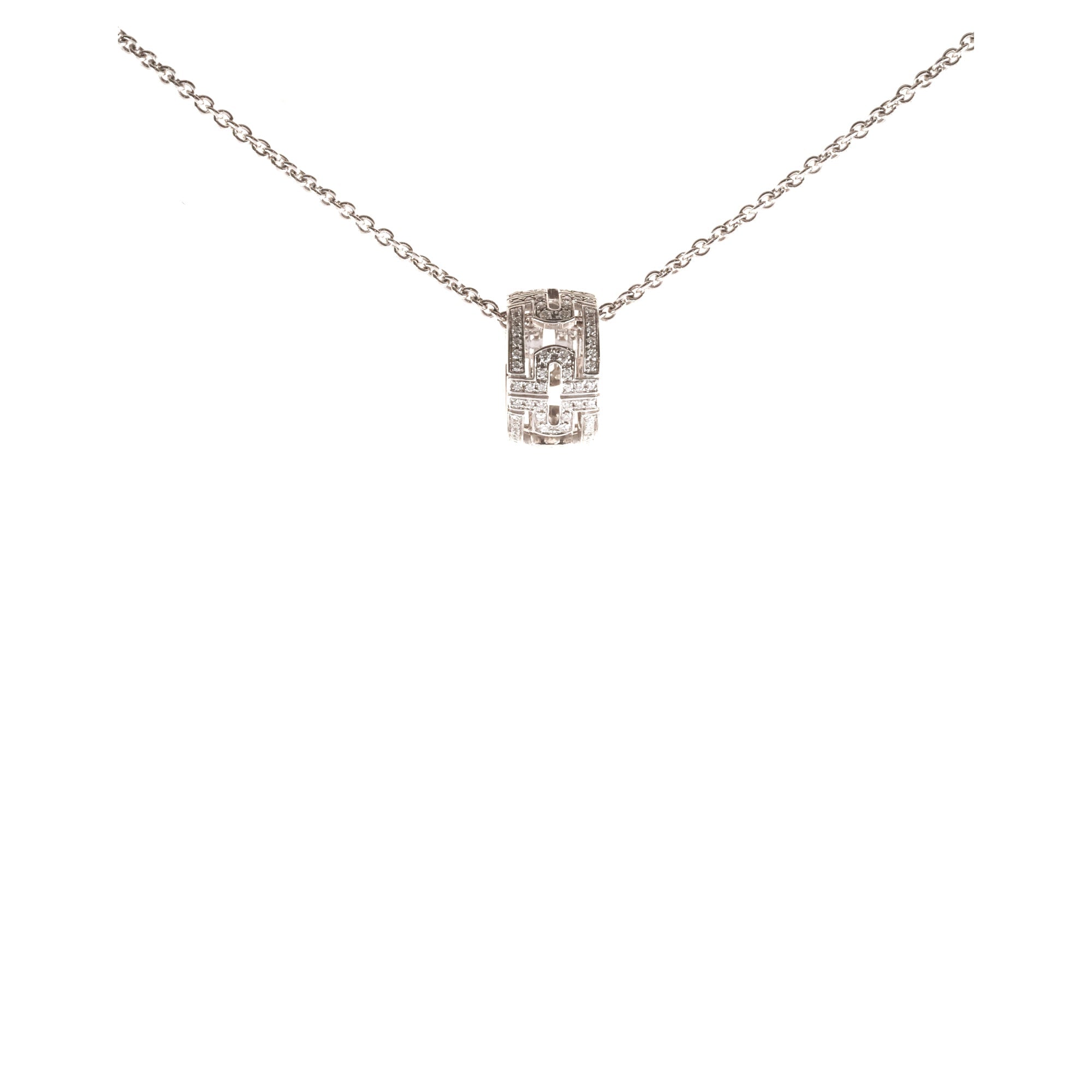 Bvlgari Parentesi Ring Pendant Necklace - 18K Gold Luxury Jewelry for Women, Elegant Italian Designer Necklace for Gifts, Date Night & Special Occasions