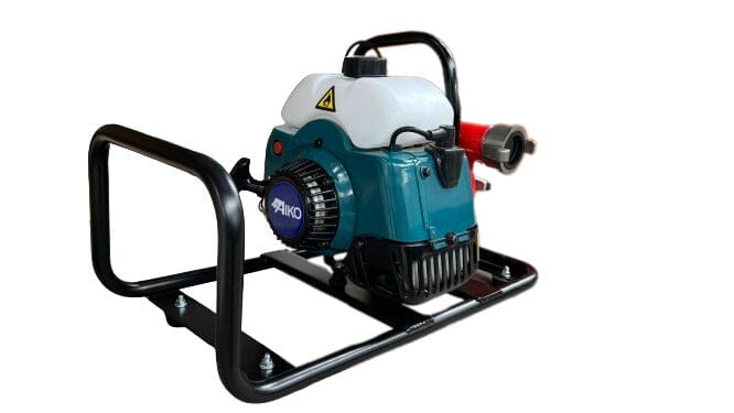 AIKO WP 100G 100cc 2-Stroke Gasoline Portable Fire Fighting Water Pump - High Pressure Fire Extinguisher for Emergency, Wildfire Protection & Farm Irrigation