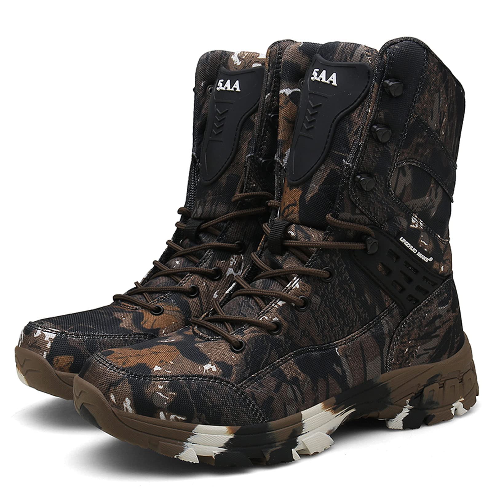 Men's Tactical Military Boots - Waterproof Hiking & Combat Boots for Outdoor Trekking, Mountaineering, Backpacking | Durable Commando Boots for Adventure, Hunting & Work