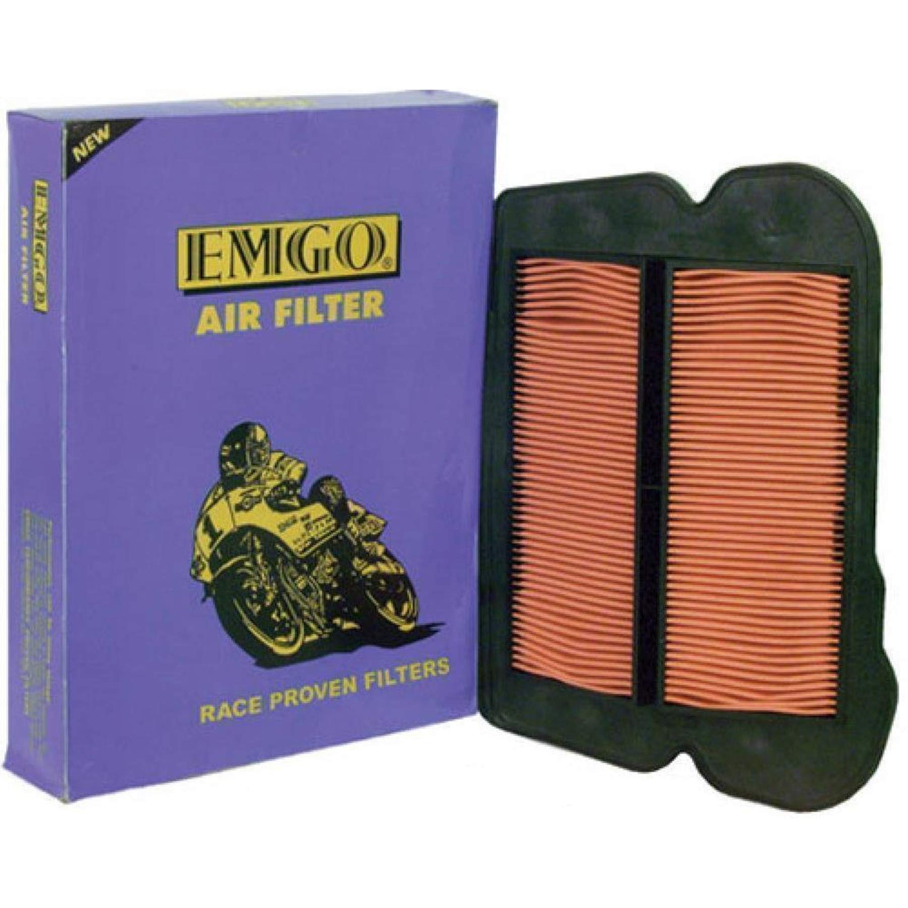 Emgo 12-94440 High-Performance Air Filter - Compatible with Motorcycles & ATVs - Perfect for Off-Road & Street Riding