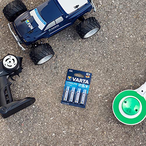 Varta Longlife Power AA Alkaline Batteries (12-Pack) - High-Performance LR6 Mignon Batteries Made in Germany - Perfect for Toys, Flashlights, Game Controllers, Remote Controls & Electronic Devices - Long-Lasting Power for Daily Use