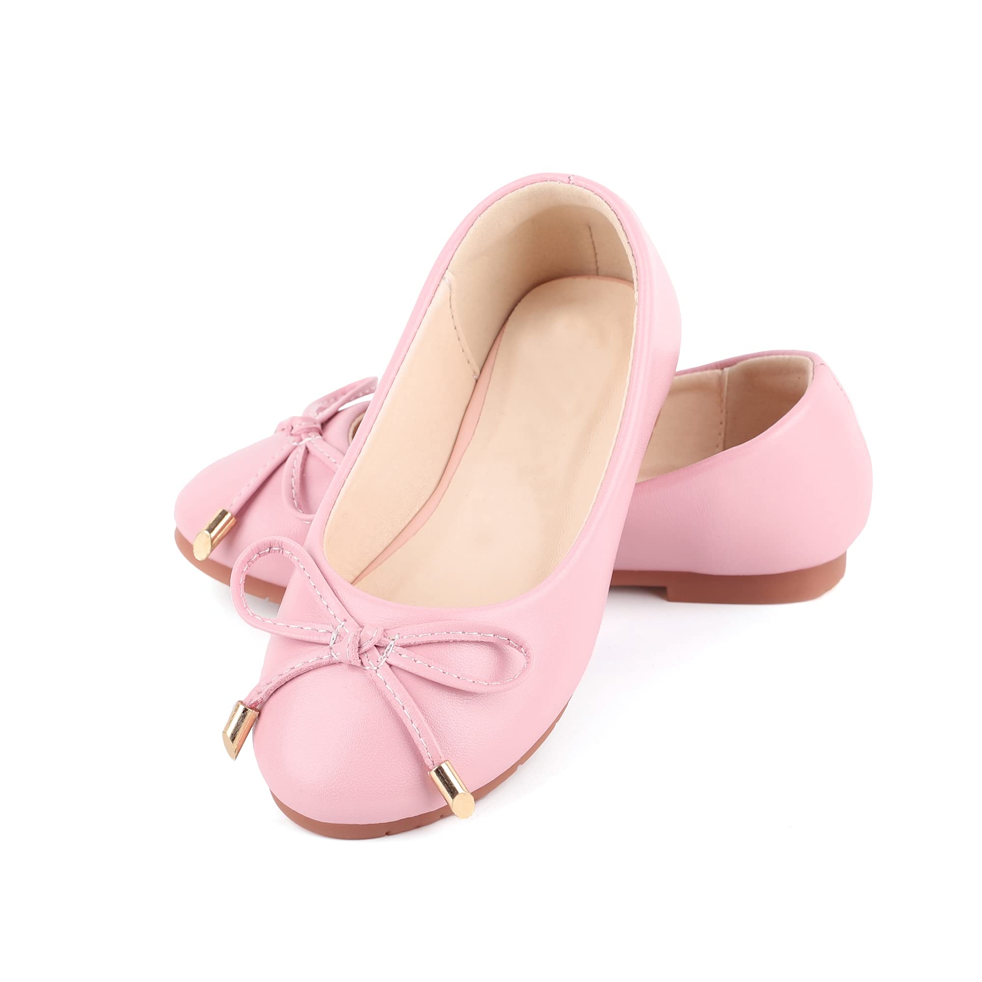 YUNICUS Girls Mary Jane Dress Shoes - Comfortable Ballet Flats for School, Party & Special Occasions | Perfect for Weddings, Easter, Christmas & Everyday Wear