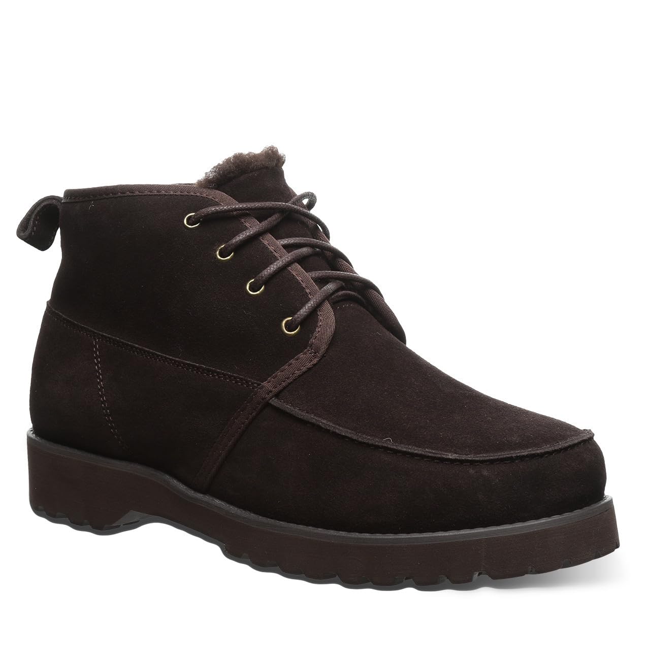 BEARPAW Men's Kyle Boot - Classic Suede Lace-Up Boots for Men | Comfortable Winter & Outdoor Hiking Boots | Perfect for Casual Wear, Camping and Daily Use