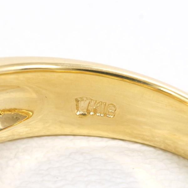 18K Yellow Gold Diamond Ring for Women - Elegant Solitaire Engagement & Wedding Band - Perfect for Proposals, Anniversaries, and Special Occasions
