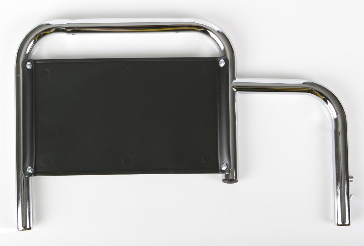 Wheelchair Arm Rest Assembly Without Pad - Pair for Enhanced Comfort and Mobility Support | Ideal for Home, Hospital, and Rehabilitation Use