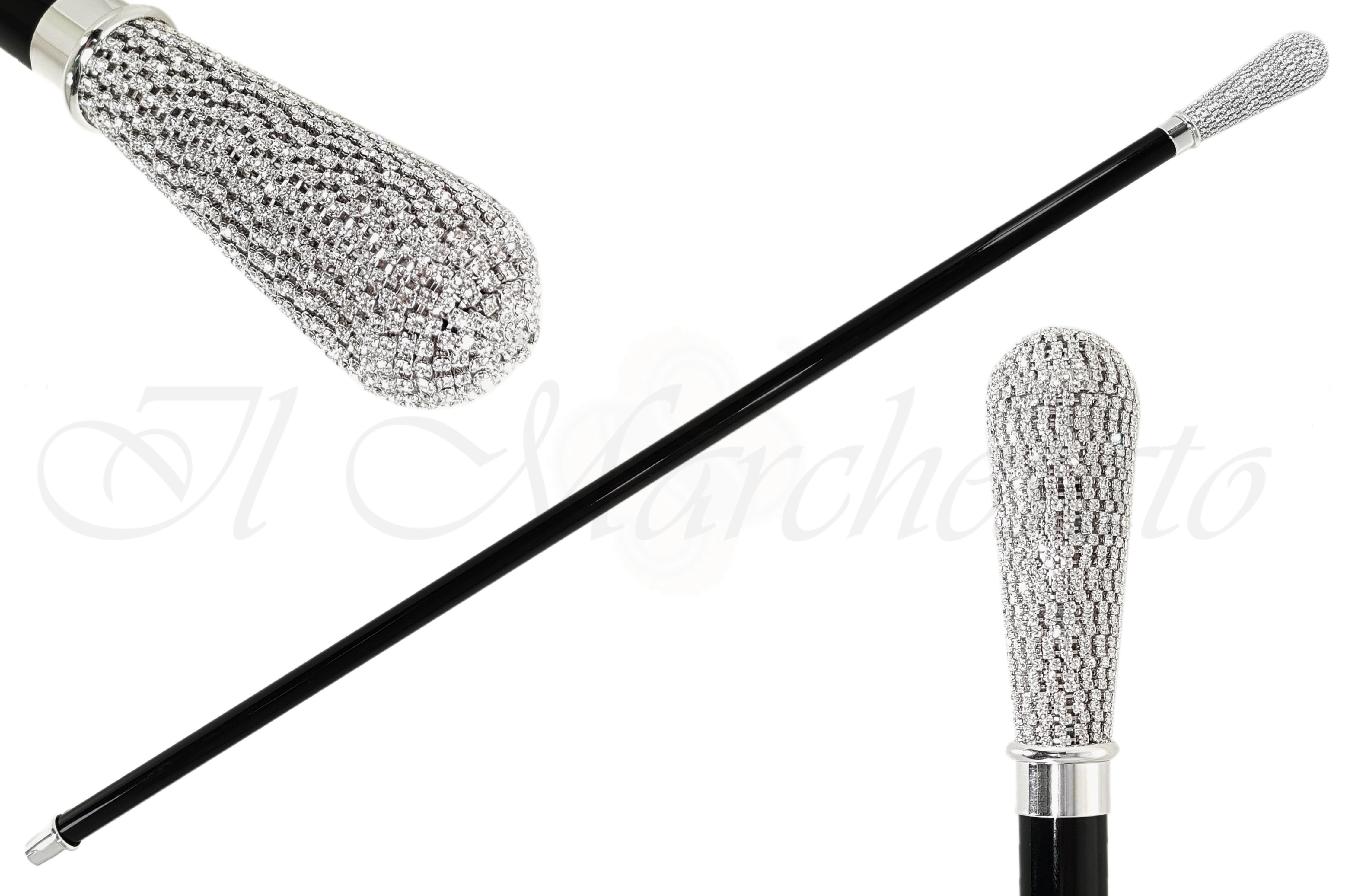 Elegant Walking Cane for Men & Women - Premium Fashionable Cane with Comfortable Grip - Perfect for Weddings, Formal Events & Daily Support