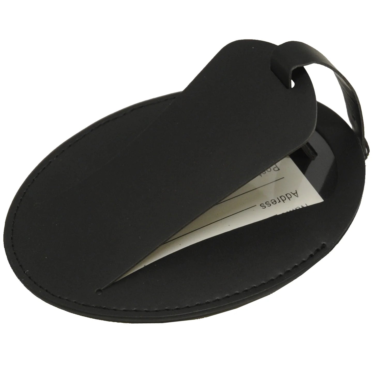 Voltage Valet Oval Luggage Tag TLT 401 - Durable Travel ID Tag for Suitcases, Bags & Backpacks - Perfect for Airports, Cruises & Business Trips