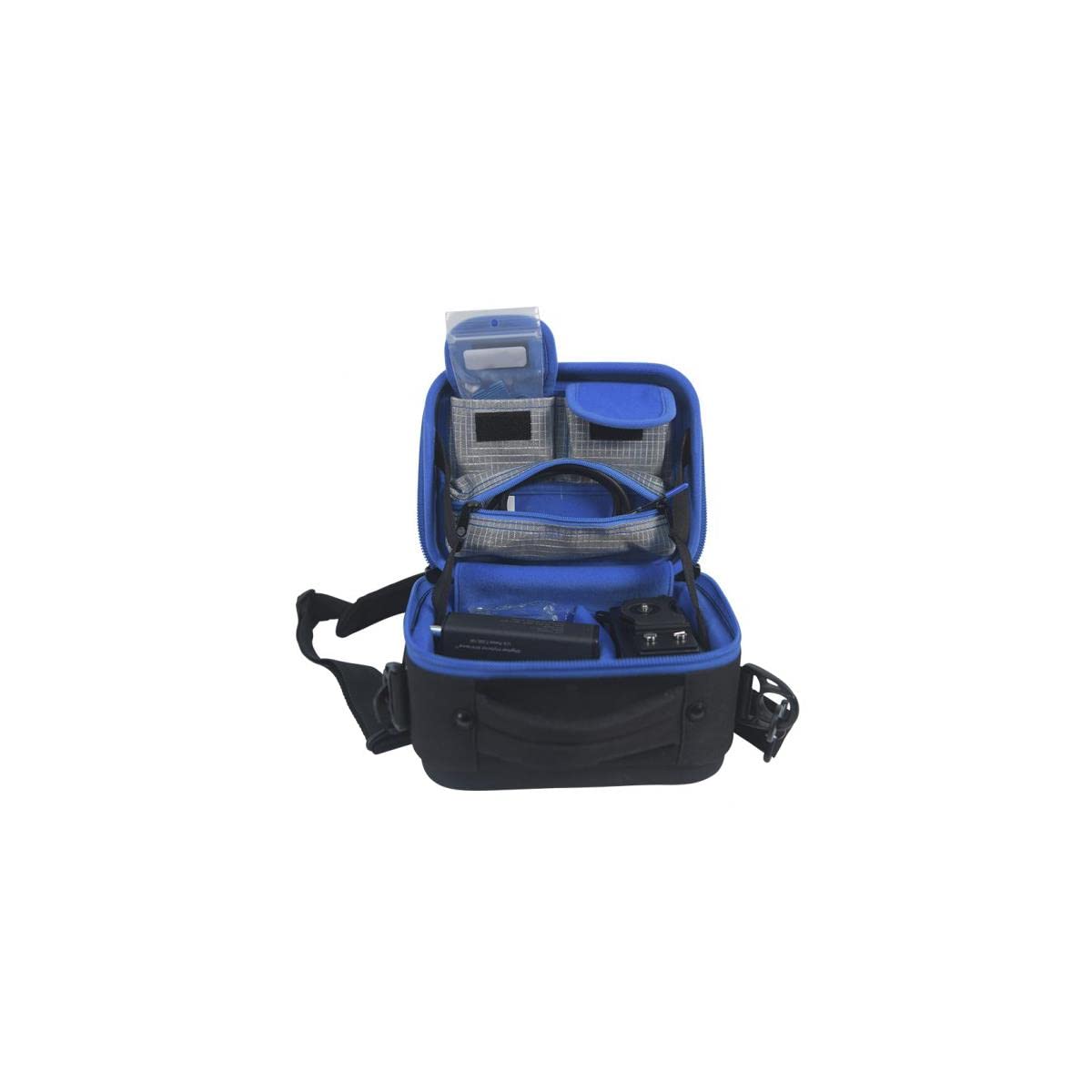 Orca OR-66 Mini Hard-Shell Waterproof Accessories Case - Compact Storage for Camera, Drone, GoPro, Electronics - Perfect for Travel, Hiking & Outdoor Adventures