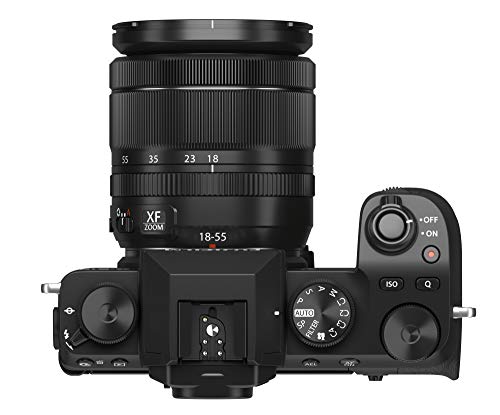 Fujifilm X-S10 Mirrorless Digital Camera with 26.1MP APS-C Sensor | 5-Axis IBIS | 4K Video | Compact & Lightweight for Travel, Vlogging & Photography