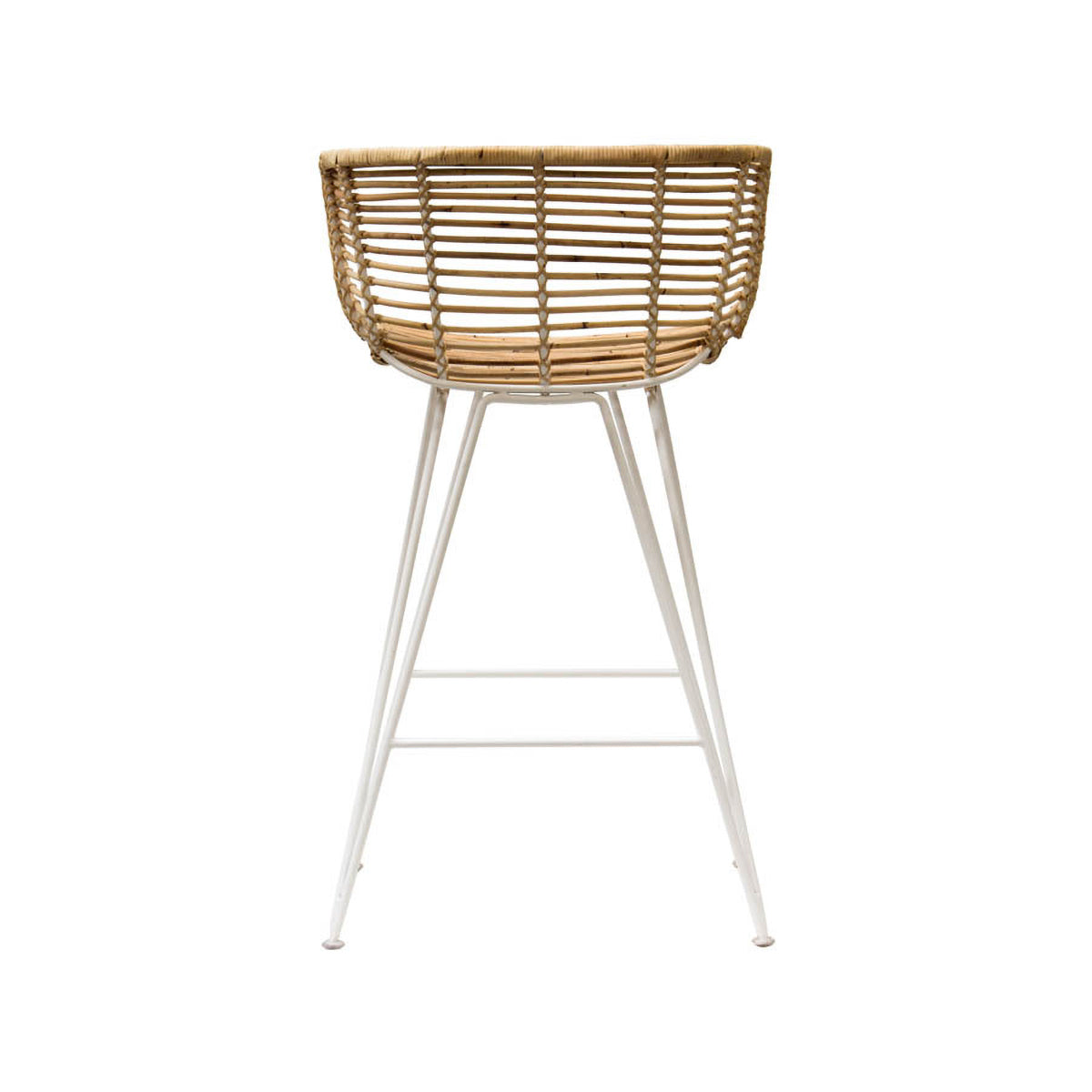 Satara Anna Bar Stool - Modern Counter Height Swivel Stool with Padded Seat for Kitchen Island, Breakfast Nook & Home Bar - Comfortable & Stylish Dining Chair for Indoor Use