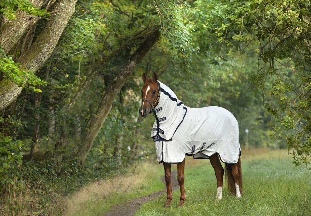 Horseware Ireland Rambo Natura Summer Sheet White/Navy 78