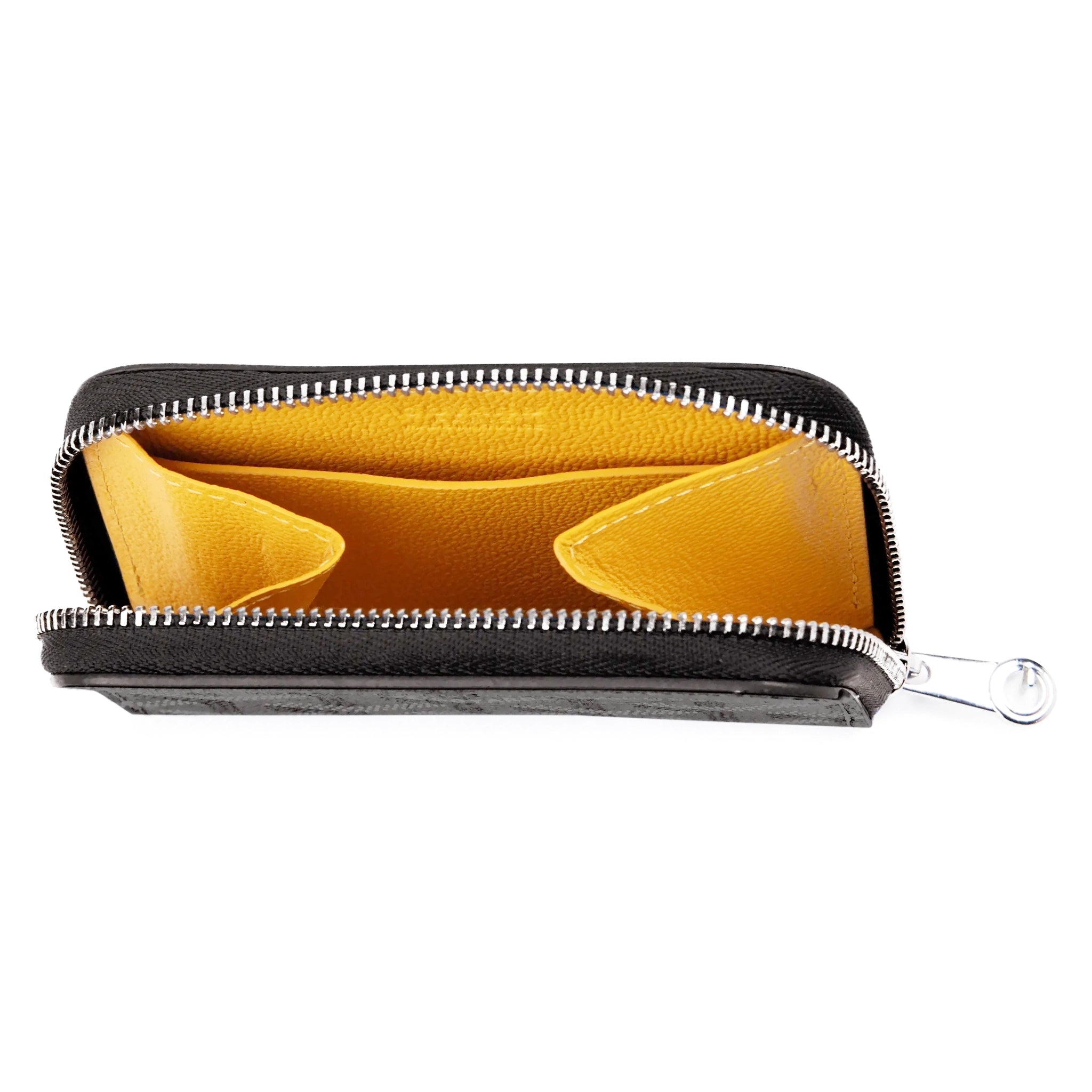 Goyard Matignon Black Mini Wallet for Women & Men | Luxury Compact Card Holder | Perfect for Travel, Everyday Use & Gift Giving