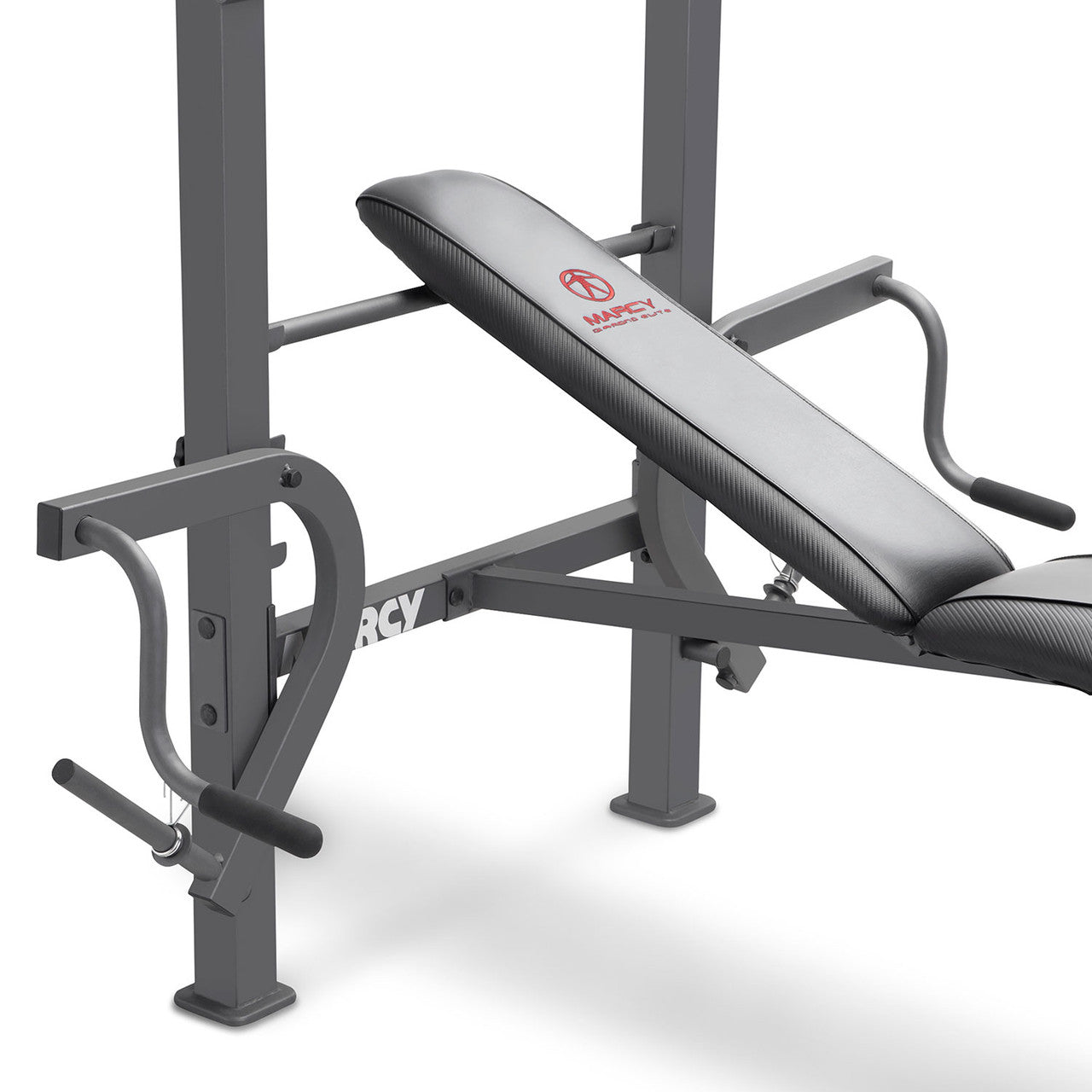 Marcy Diamond Elite MD 389 Standard Weight Bench - Adjustable Home Gym Equipment for Strength Training & Muscle Building - Perfect for Home Workouts & Fitness Enthusiasts