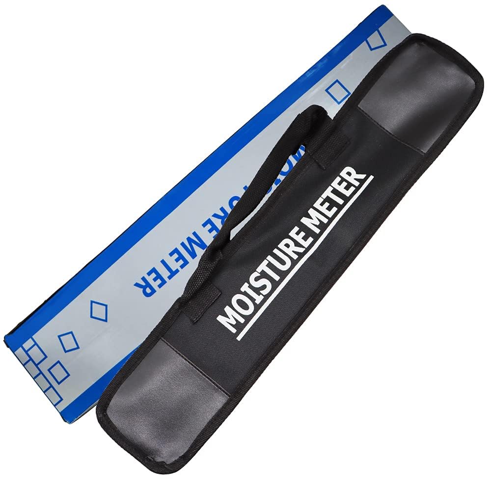 Digital Hay Moisture Meter Tester - 0-80% Range, 0.1 Resolution, ±0.5% Accuracy for Alfalfa, Pasture, Straw & More | Perfect for Farmers, Agriculture & Livestock Feed Quality Control