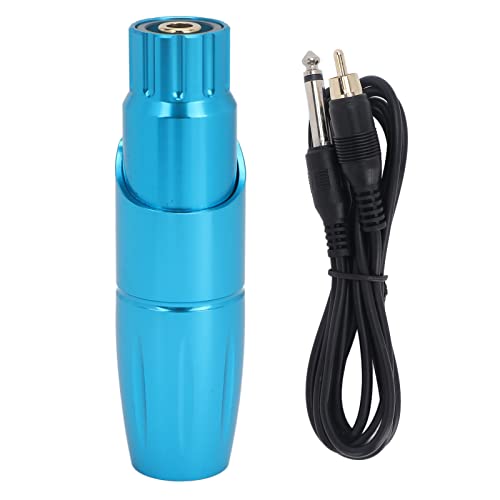 Professional Rotary Tattoo Pen Machine - Coreless Motor, RCA Interface, Aluminum Alloy Body for Liner & Shading | Perfect for Tattoo Artists, Beginners & Studio Use