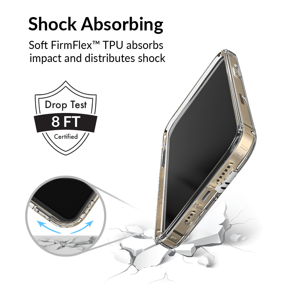 Ghosted Clear iPhone Case - Ultra Slim Protective Cover for iPhone [Model] | Shatterproof & Scratch-Resistant | Perfect for Everyday Use & Travel