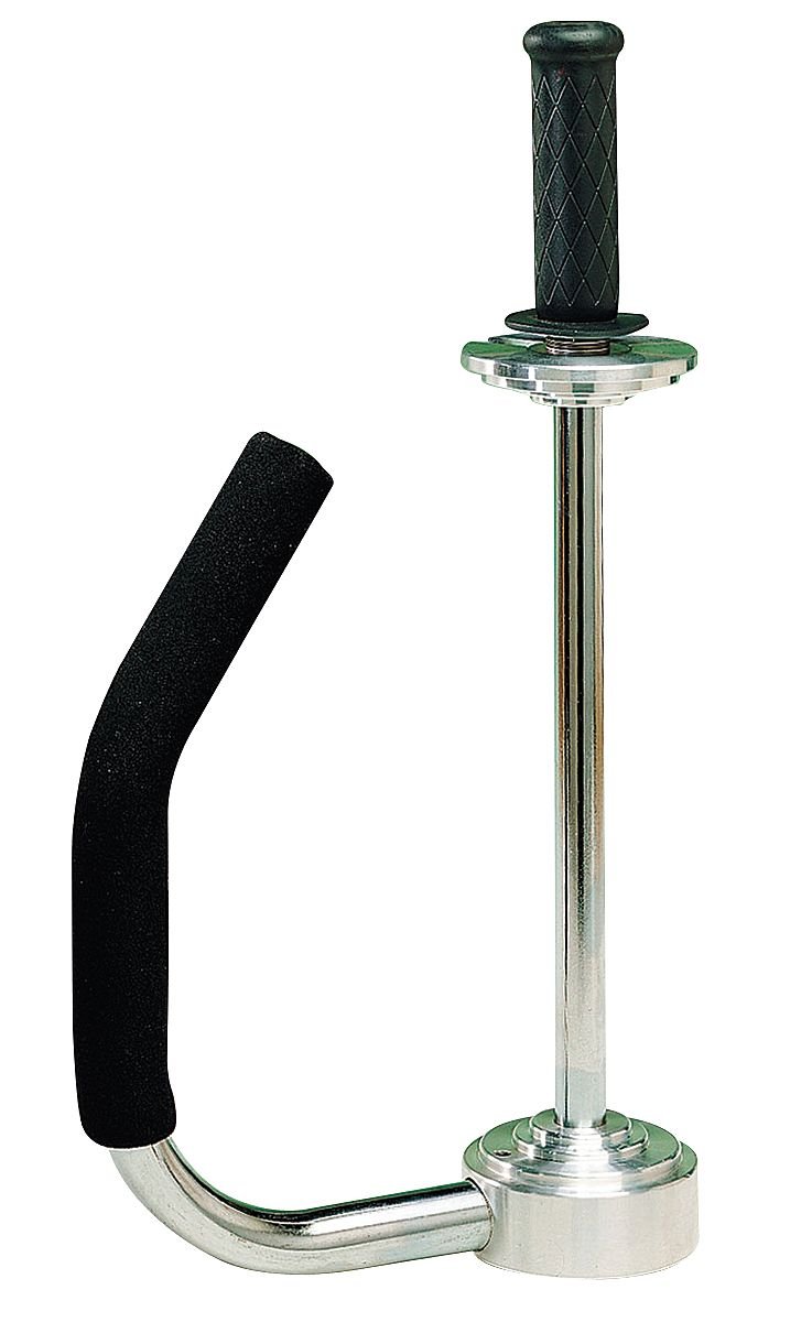 5NVZ2 Heavy Duty Stretch Wrap Dispenser - Industrial Packing Tool for Moving, Shipping & Storage - Easy to Use with Sturdy Handle & Smooth Cutting Edge