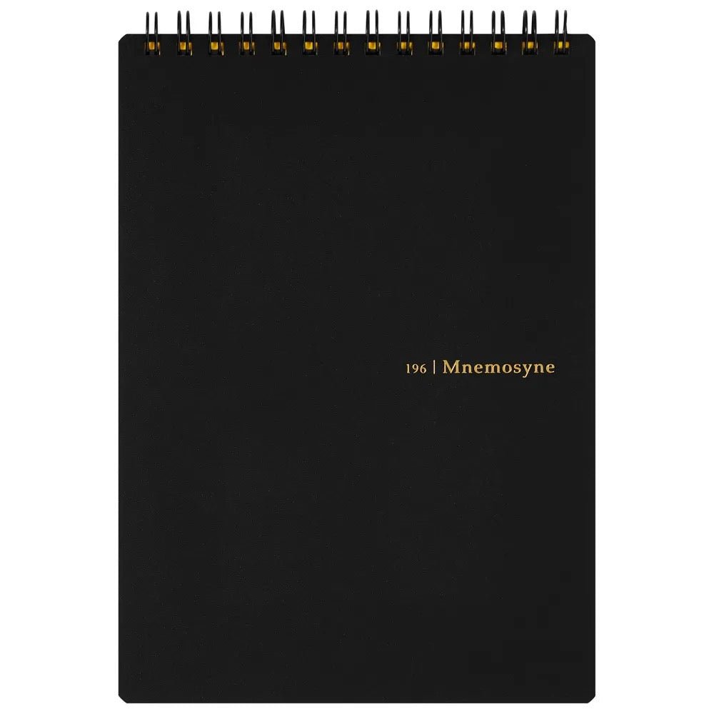 Maruman Mnemosyne Spiral Notebook - College Ruled Paper for Note Taking, Journaling & Office Use - Premium Quality Writing Pad for Students & Professionals