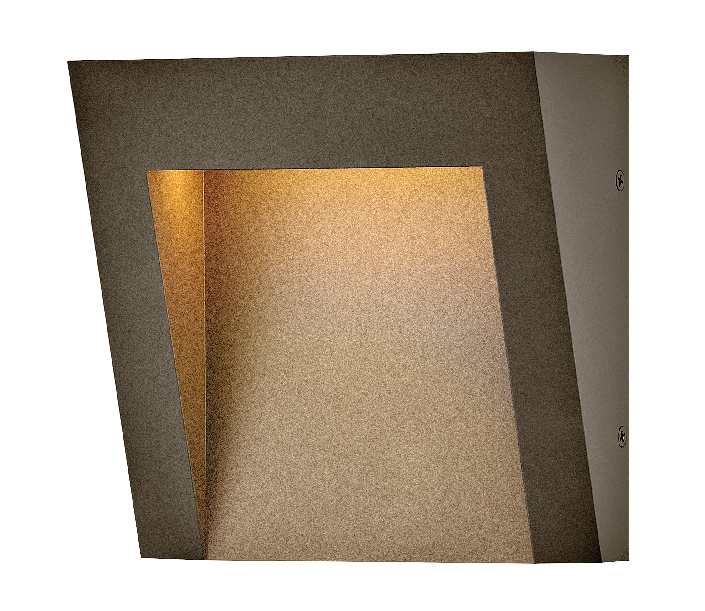 Hinkley Taper Extra Small Wall Mount Lantern - Textured Oil Rubbed Bronze Finish - Outdoor Porch Light for Entryway, Patio & Garden Decor