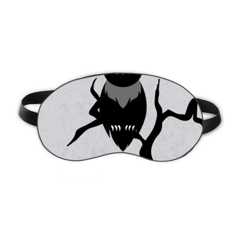 Owl Tree Night Time Halloween Sleep Eye Mask - Soft & Comfortable Blindfold for Better Sleep, Travel & Relaxation - Perfect for Night Shifts, Meditation & Light Sensitivity Relief