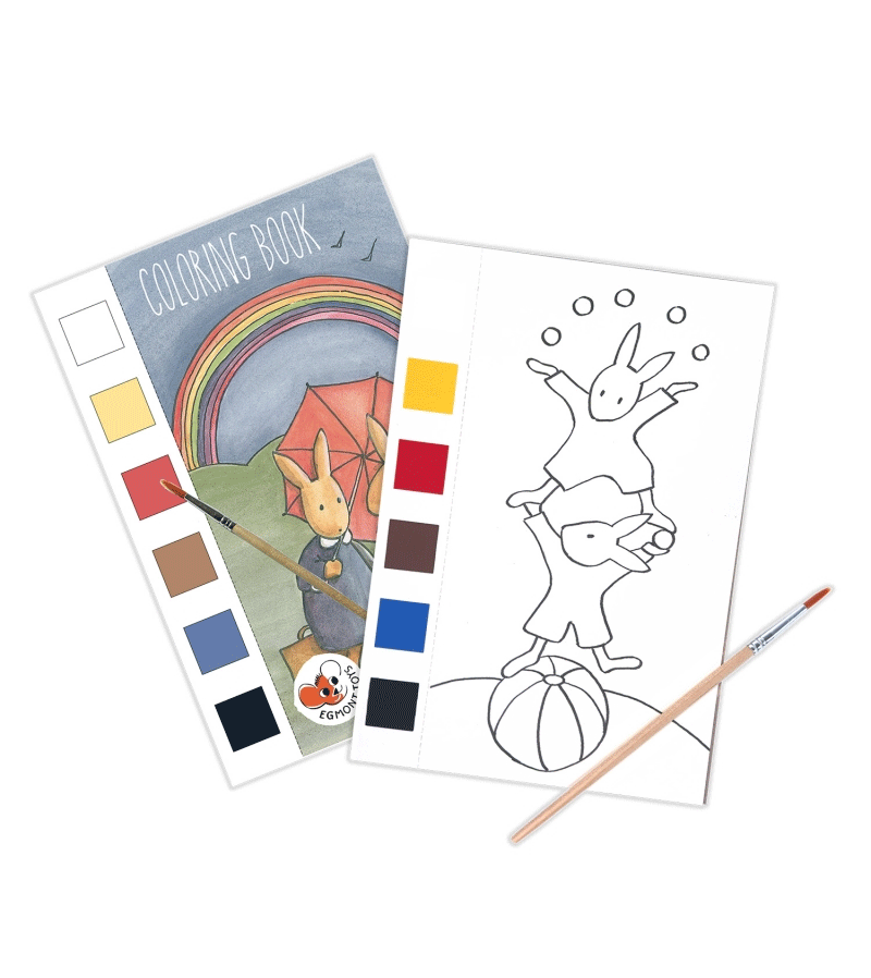 Egmont Painting Coloring Book for Adults & Kids - Relaxing Art Therapy & Creative Fun for Stress Relief, Mindfulness & Family Bonding