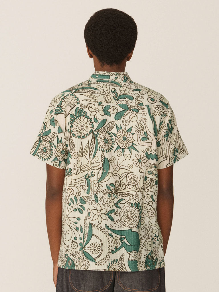 YMC Malick Animal Print Shirt - Stylish Multi-Color Casual Top for Men | Perfect for Everyday Wear, Parties & Outdoor Activities