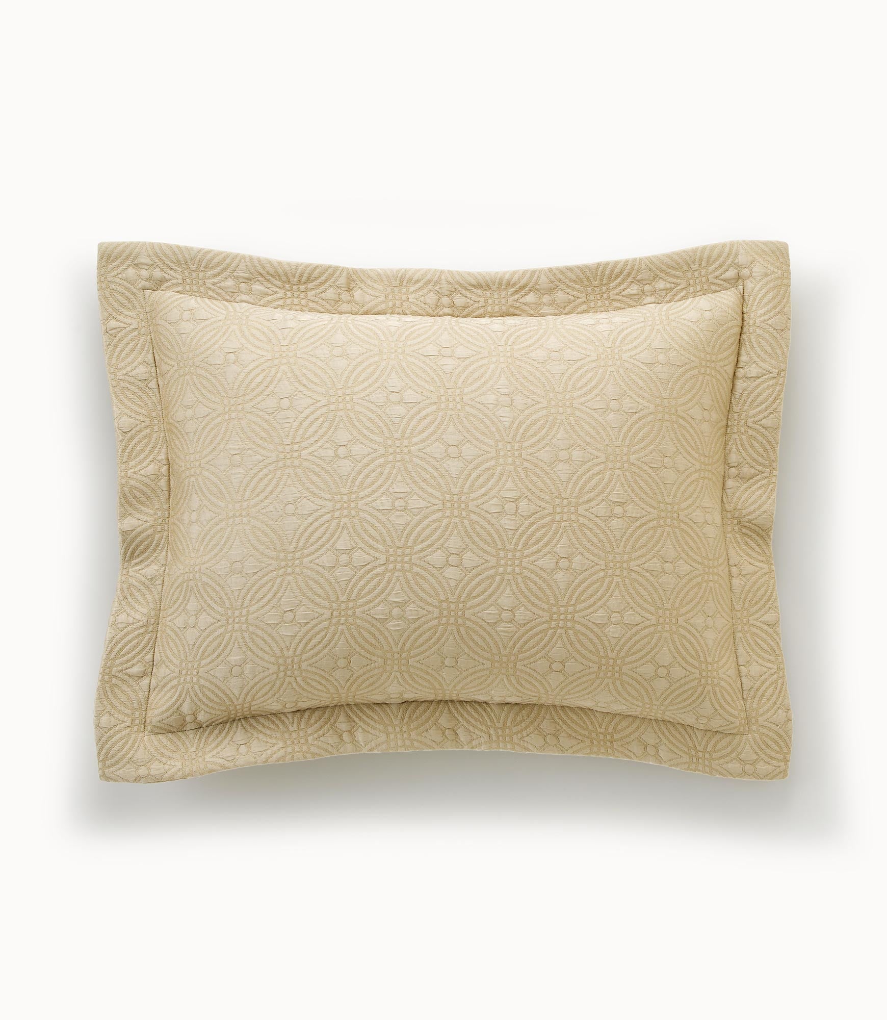 Lucia Matelassé Sham - Luxury Quilted Bed Pillow Sham for Elegant Bedroom Decor | Perfect for Master Bedroom, Guest Room & Hotel Styling