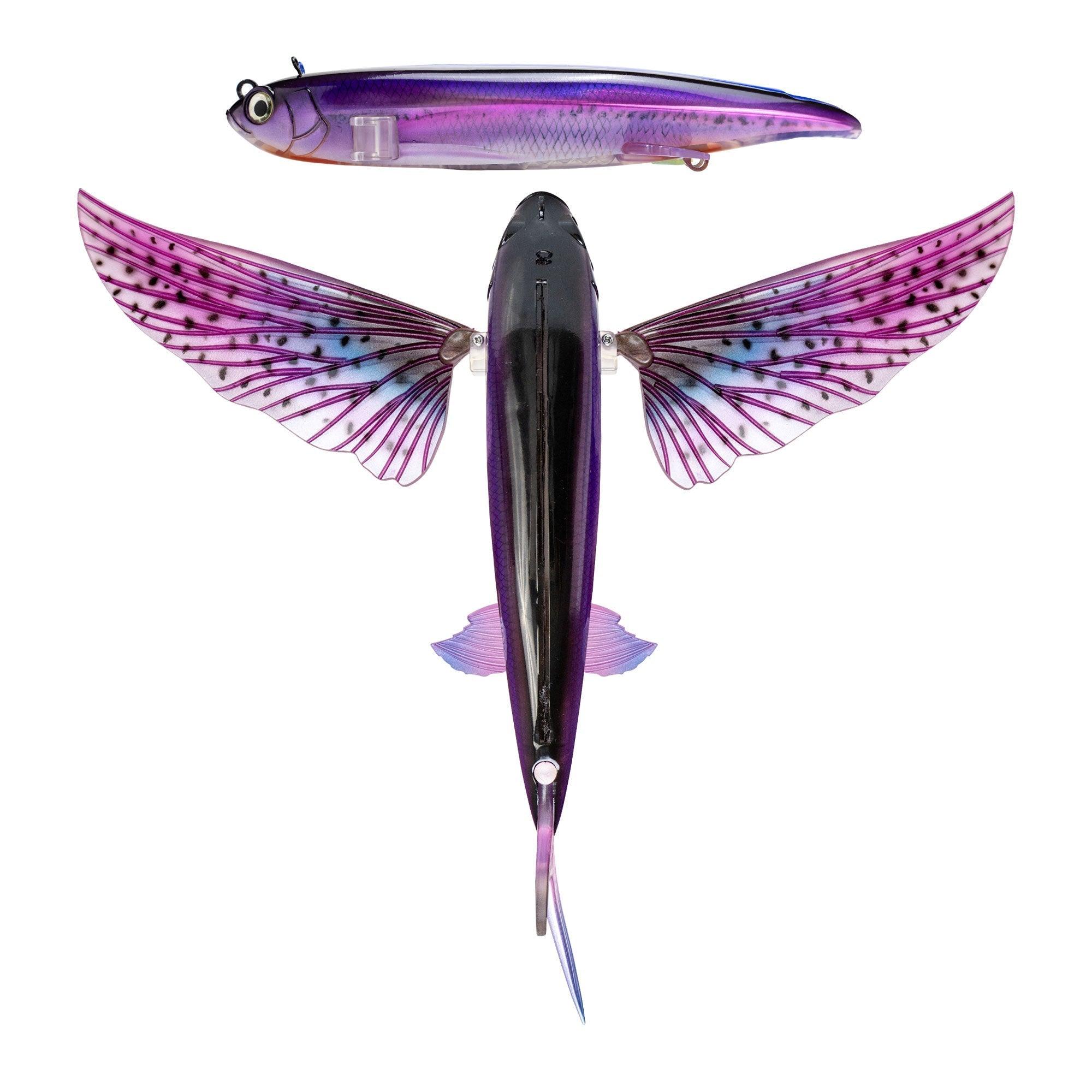 Nomad Design Slipstream Flying Fish Lures - Premium Saltwater Fishing Lures for Tuna, Mahi Mahi & Wahoo - Perfect for Offshore Trolling & Big Game Fishing