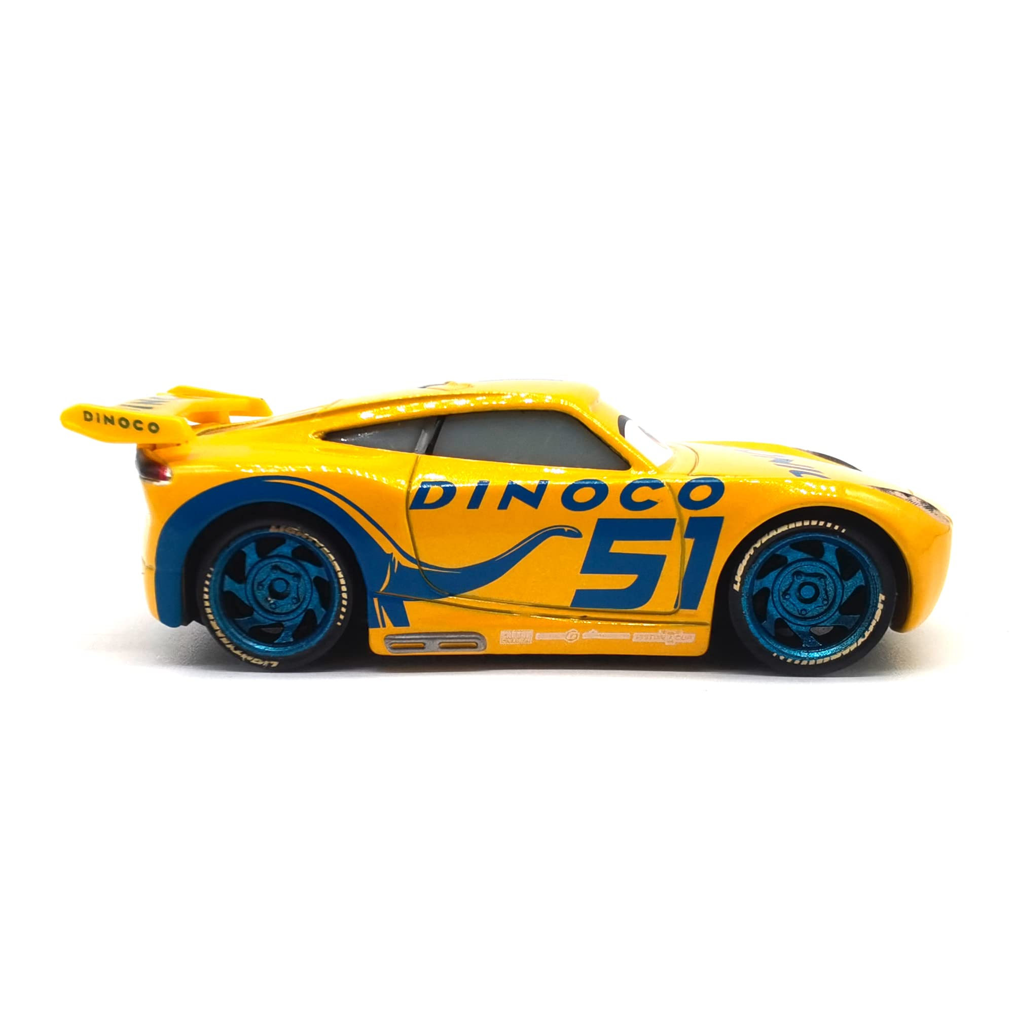 **Disney Pixar Cars Movie Diecast Toy Vehicles - Cruz Ramirez, Lightning McQueen (Cars 2 & 3) - Metal Collectible for Kids & Adults - Perfect for Playtime, Gifts & Display**