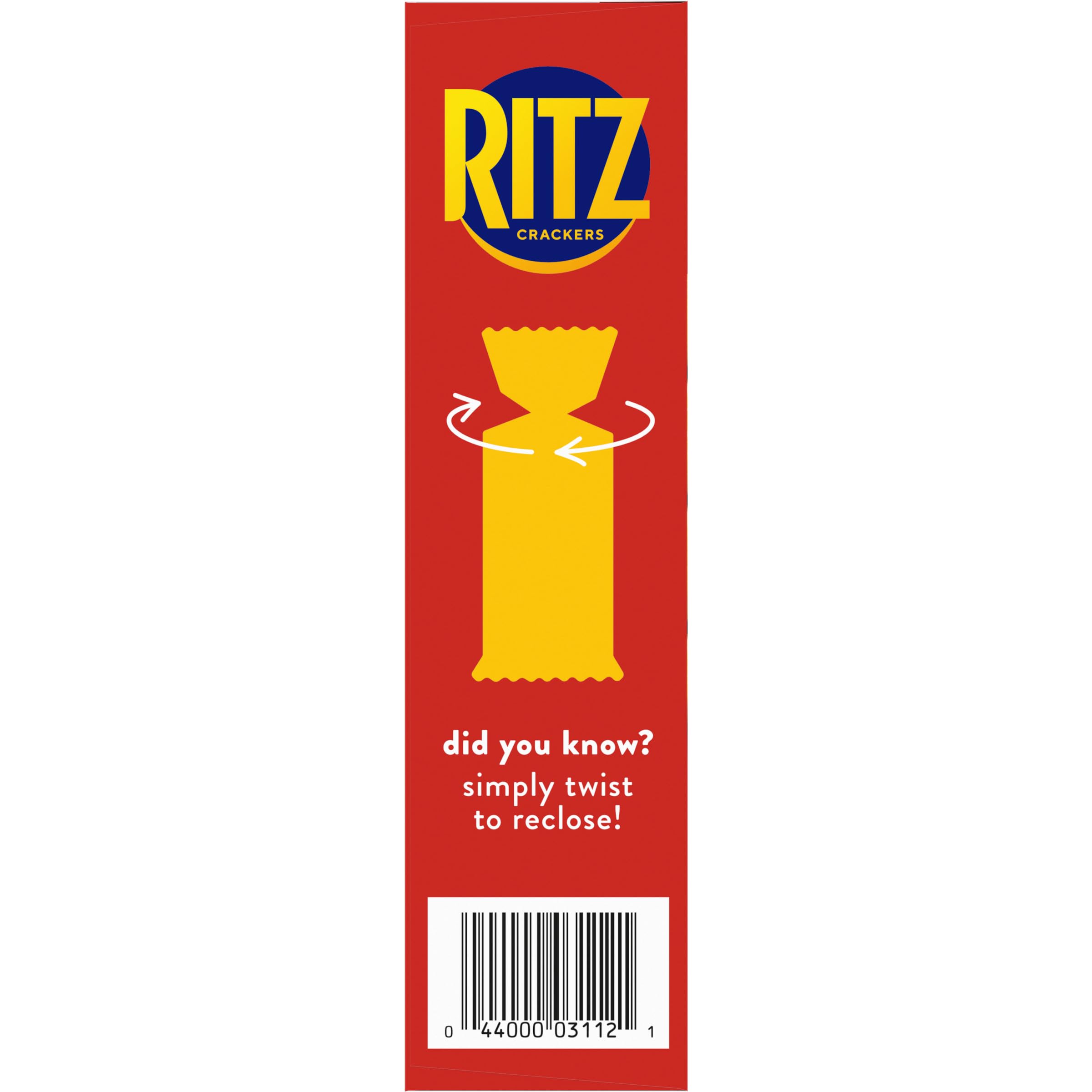 RITZ Original Crackers - Delicious Snacks for Kids & Adults - Perfect for Lunch Boxes, Parties & On-the-Go - 10.3 oz Pack