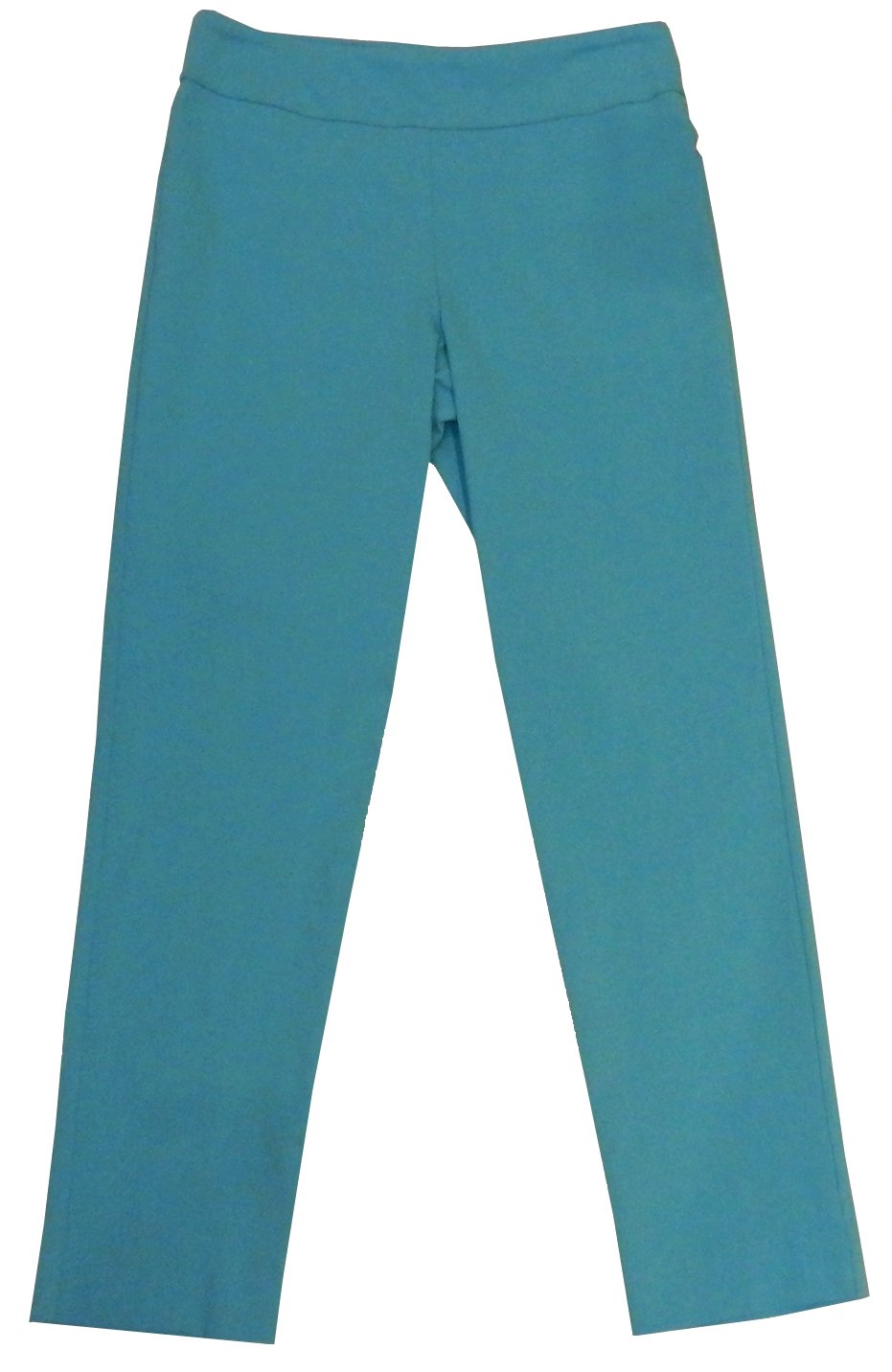 Krazy Larry Women's Pull-On Ankle Pants - Stretchy Comfort Fit Casual Pants for Work, Travel & Everyday Wear