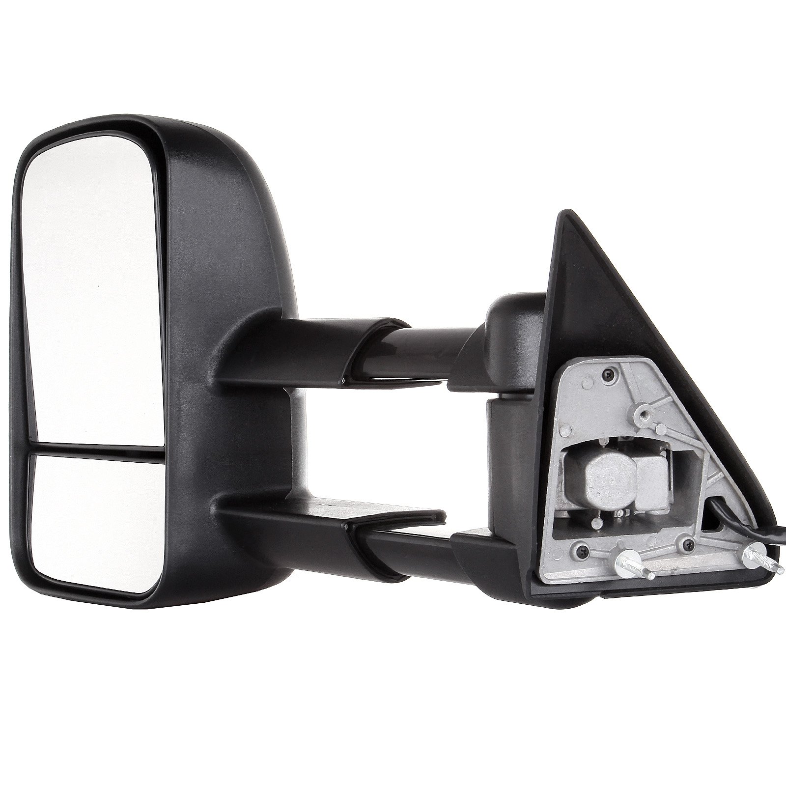 CCiyu Power Adjustable Left & Right Towing Mirrors Replacement for 1988-2000 Chevy/GMC C/K 1500/2500/3500 & 1992-1999 Chevy/GMC Suburban 1500/2500 - Pair Set - Perfect for Towing, Off-Roading & Enhanced Visibility