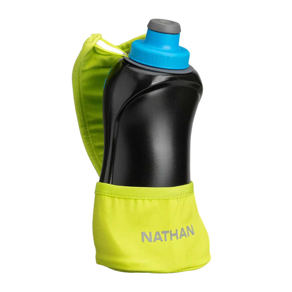 Nathan QuickSqueeze Lite Handheld 18oz Water Bottle - BPA Free, Leak Proof Sports Water Bottle for Running, Cycling, Hiking & Gym Workouts